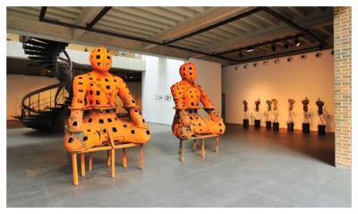 Esculturas de Xavier Mascar&oacute; toman espacios de la Galer&iacute;a freites